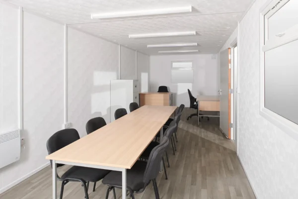 48Ft x 10Ft Jackleg Office Cabin - Image 3