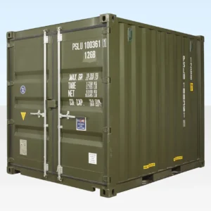 10ft x 8ft Shipping Container – Green