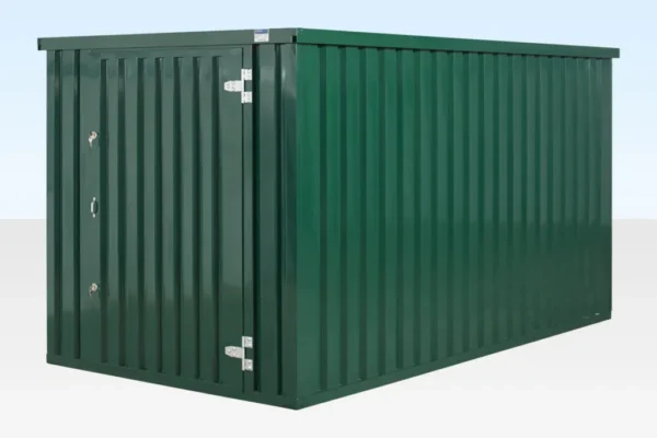 4m X 2.1m Flat Pack Store Power Coated - Image 2