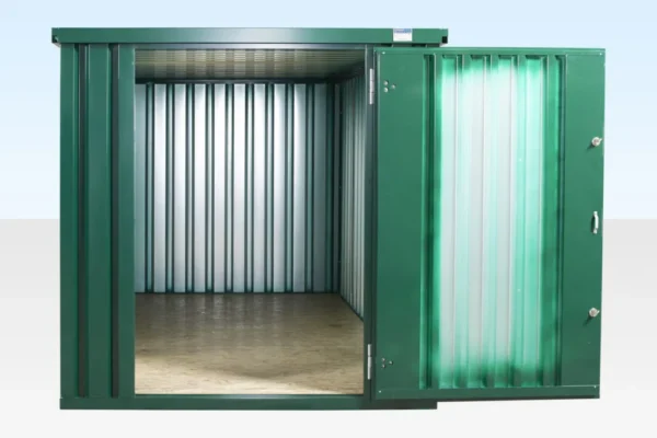 4m X 2.1m Flat Pack Store Power Coated - Image 4