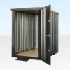 Flat Pack Metal Garden Store - Image 5