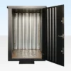 Flat Pack Metal Garden Store - Image 3