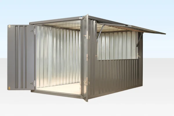 4M Flat Pack Kiosk (Gray) - Image 3