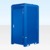 5Ft x 4Ft Single Mains Toilet (Blue) - Image 2
