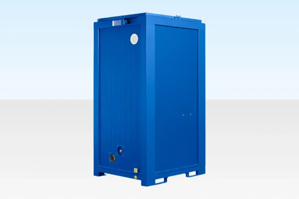5Ft x 4Ft Single Mains Toilet (Blue) - Image 3