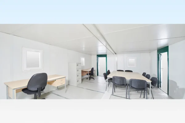 6.5M X 4.6M Side Linked Flat Pack Container Office - Image 3