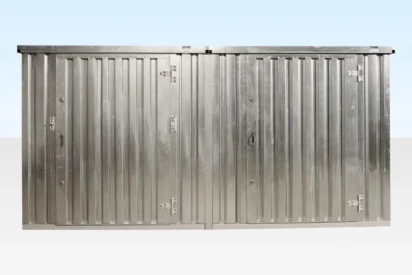 3M X 4.2M Side Linked Flat Pack Container Bundle (Galvanised) - Image 5