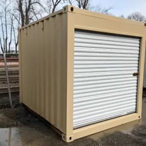 10Ft Shipping Container With Roll-Up Door