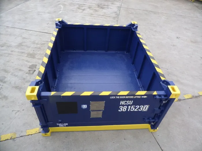 10ft DNV 2.7-1 Half Height Open Top Containers | Premium Quality