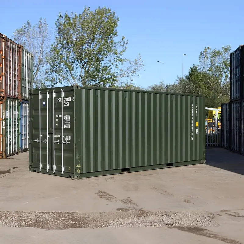 20Ft Shipping Container (One Trip) – Dark Green | Premium Quality - Image 10