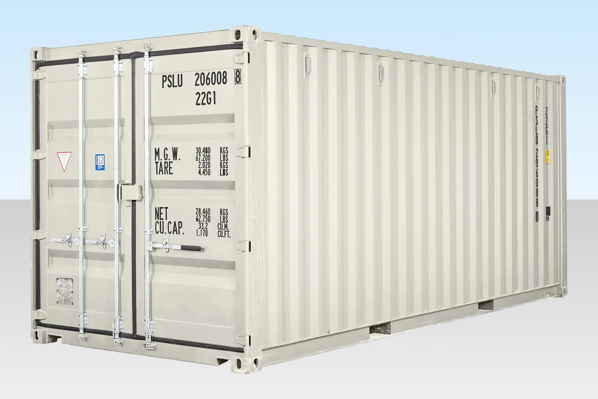 20Ft Shipping Container (One Trip) – White | Premium Quality - Image 8