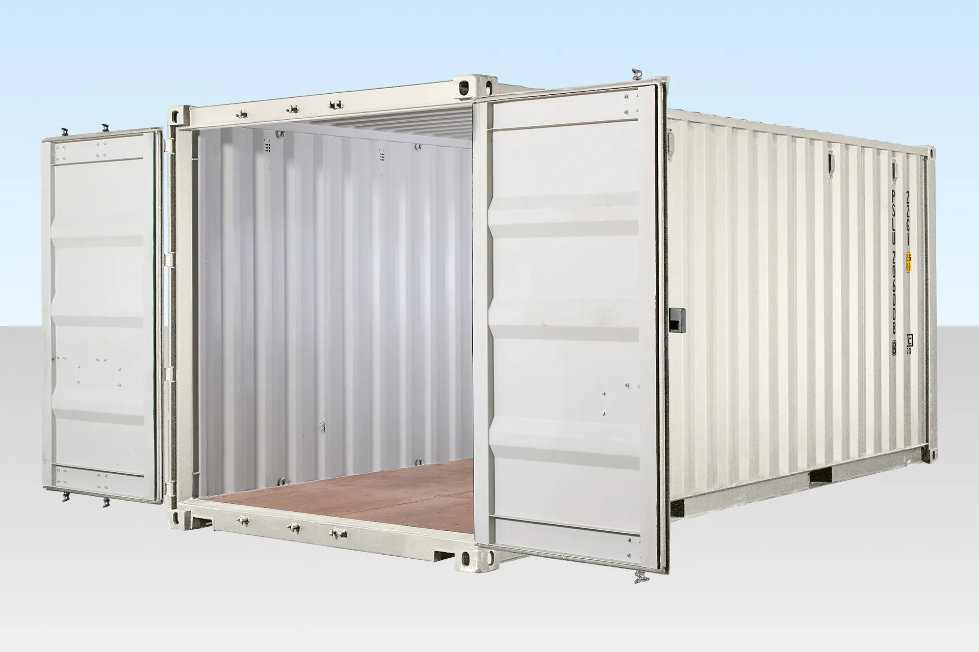 20Ft Shipping Container (One Trip) – White | Premium Quality - Image 6