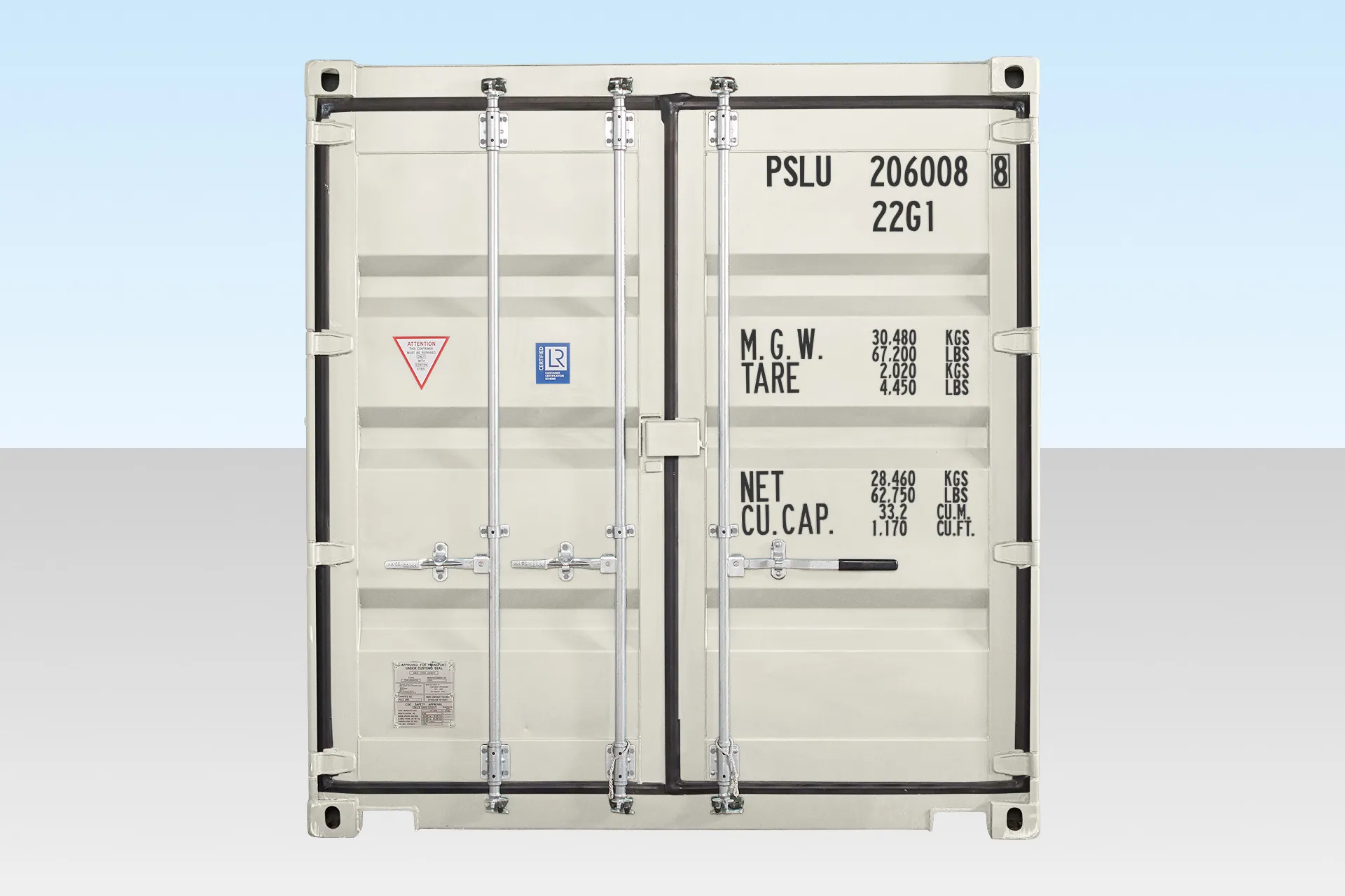 20Ft Shipping Container (One Trip) – White | Premium Quality - Image 5