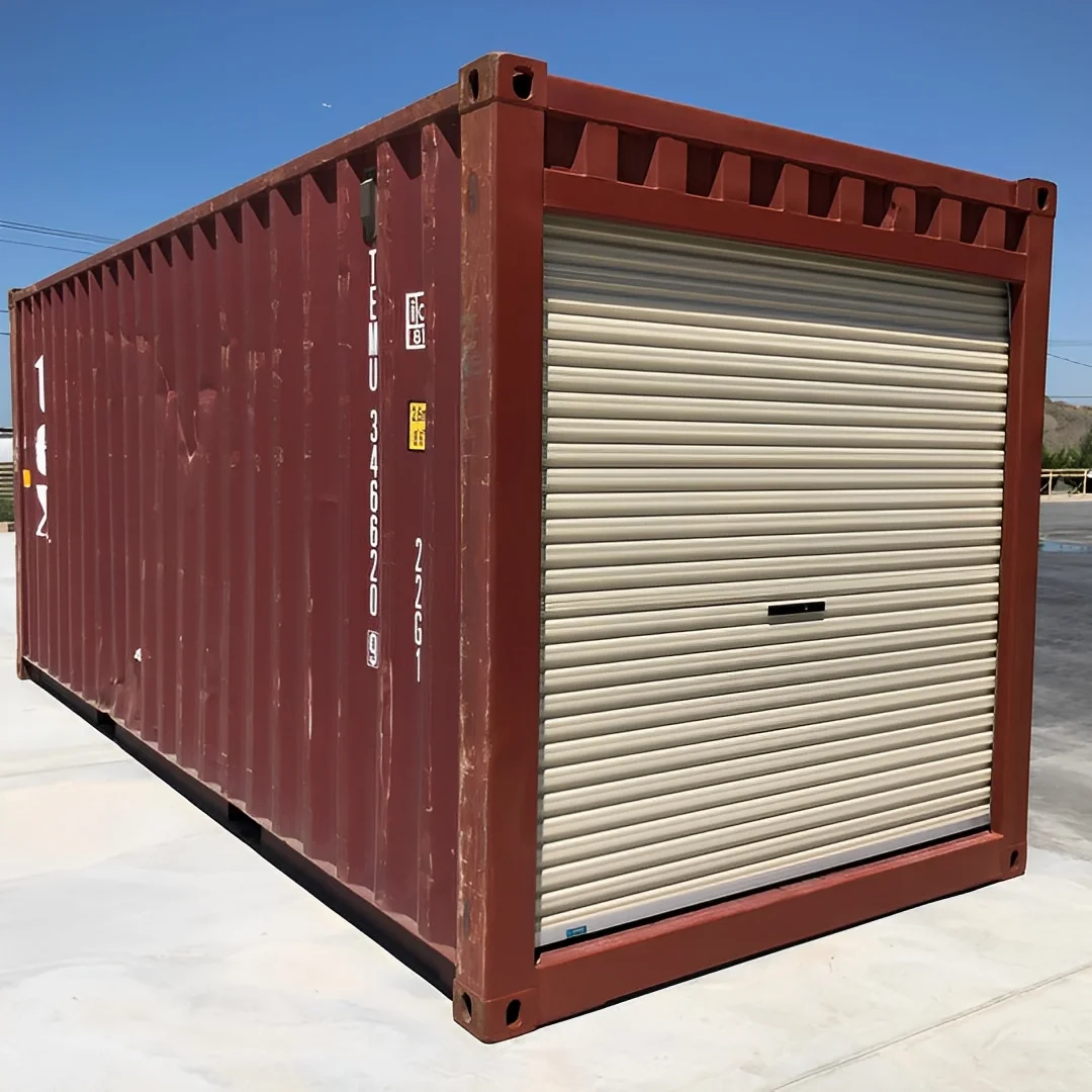 20ft Used Shipping Container With Roll-Up Door | Premium Quality