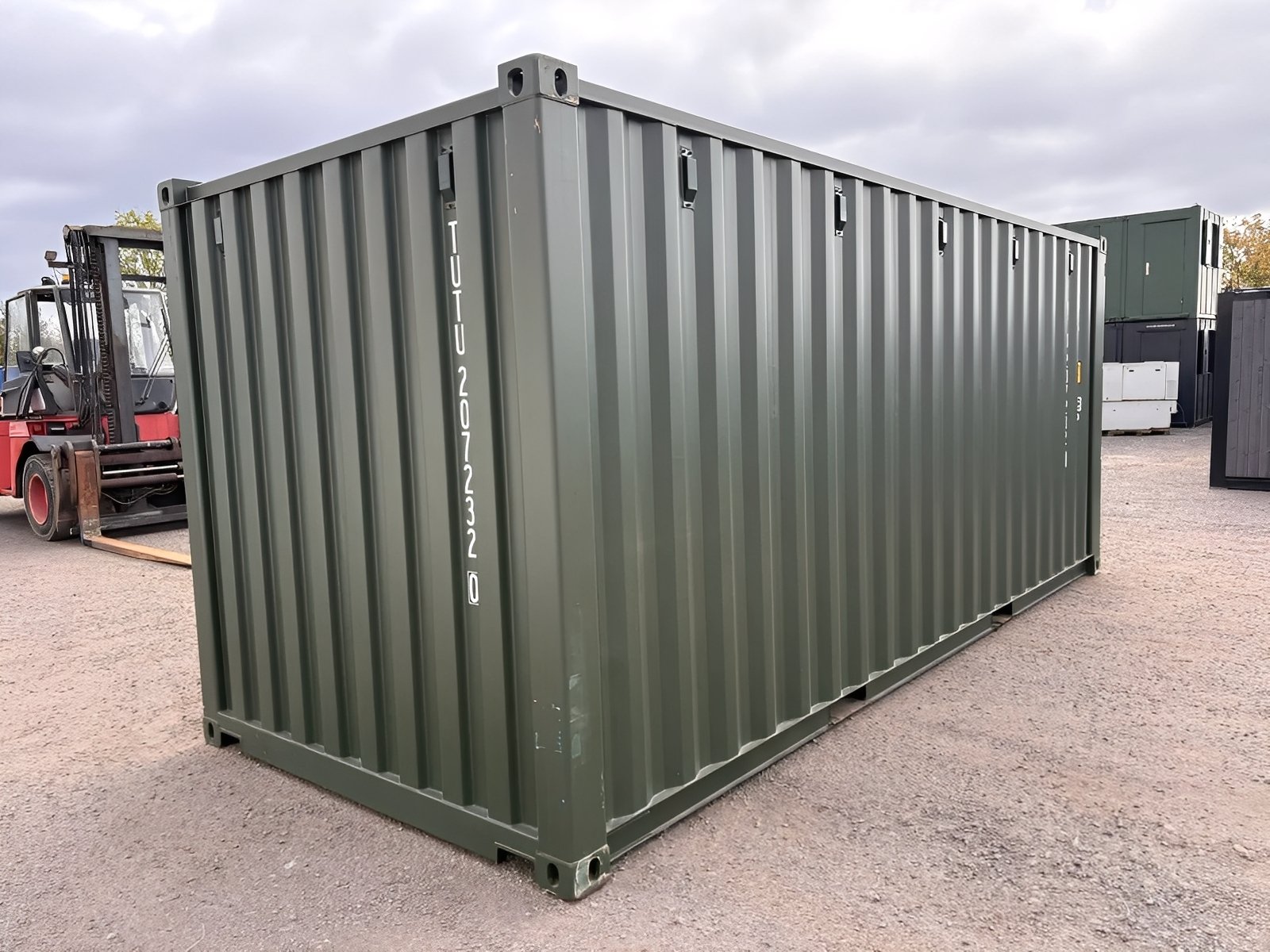 20Ft Shipping Container (One Trip) – Dark Green | Premium Quality - Image 6