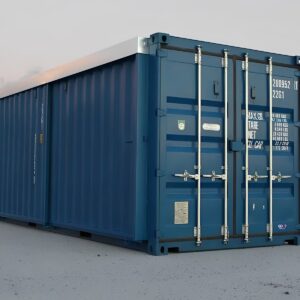 20ft x 8ft One-Trip High Cube Container (9′ 6″ high) Storage Sliding Door | Premium Quality