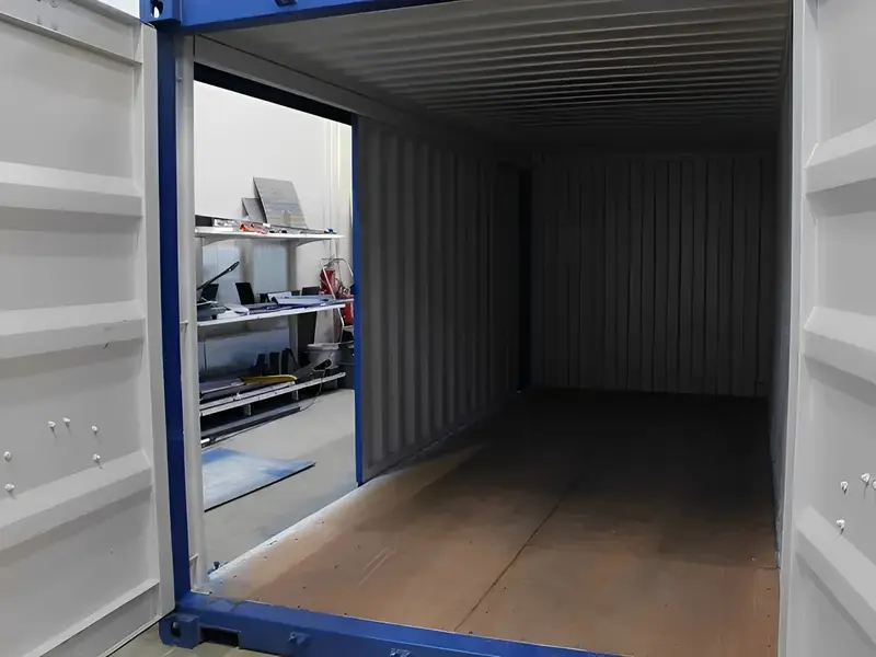 20ft x 8ft One-Trip High Cube Container (9′ 6″ high) Storage Sliding Door | Premium Quality - Image 2