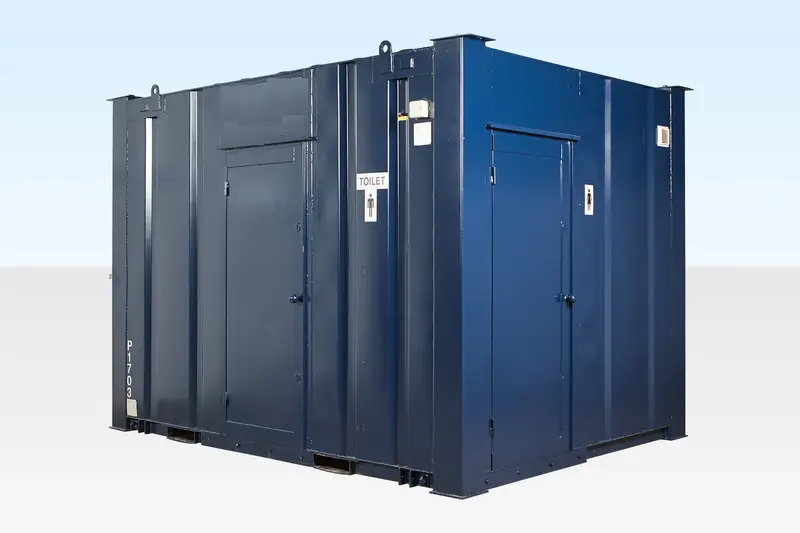 2+1 Steel Toilet Cabin 12Ft x 9Ft | Premium Quality - Image 3
