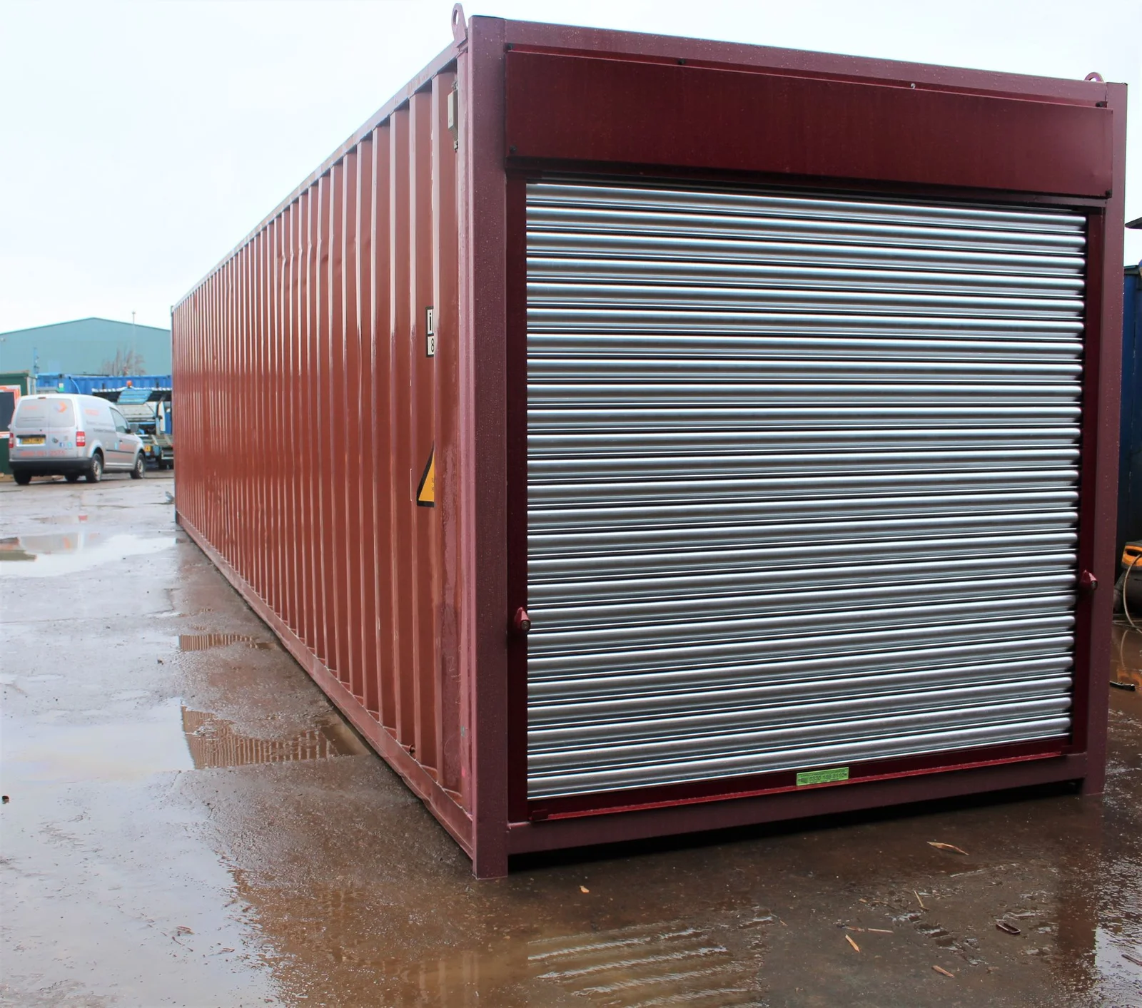 20ft Used Shipping Container With Roll-Up Door | Premium Quality - Image 2