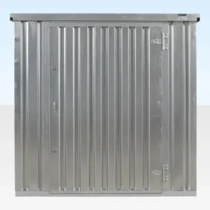 2m Flat Pack Metal Store