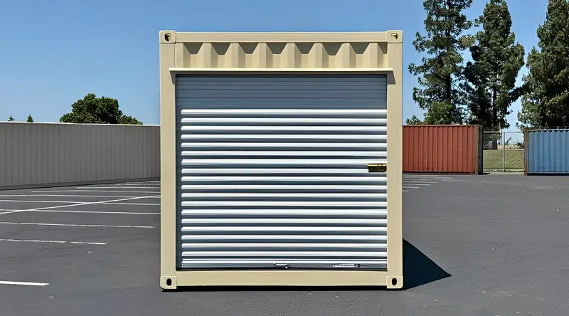 30ft Refurbished Shipping Container with Roll-Up Door | Premium Quality