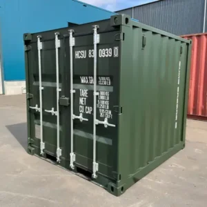 8Ft One Trip Shipping Container (Green)