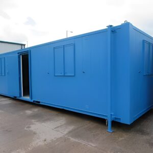 32ft x 10ft Anti Vandal Open Plan Portable Cabin | Premium Quality