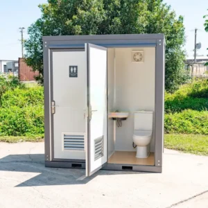 Portable Double Toilet