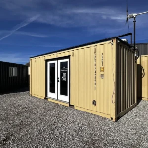 20ft Solar-Powered Shipping Container Office