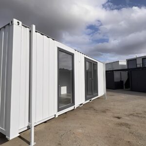 24ft x 9ft Site Office with Toilet for Sale | Portable Sales Office