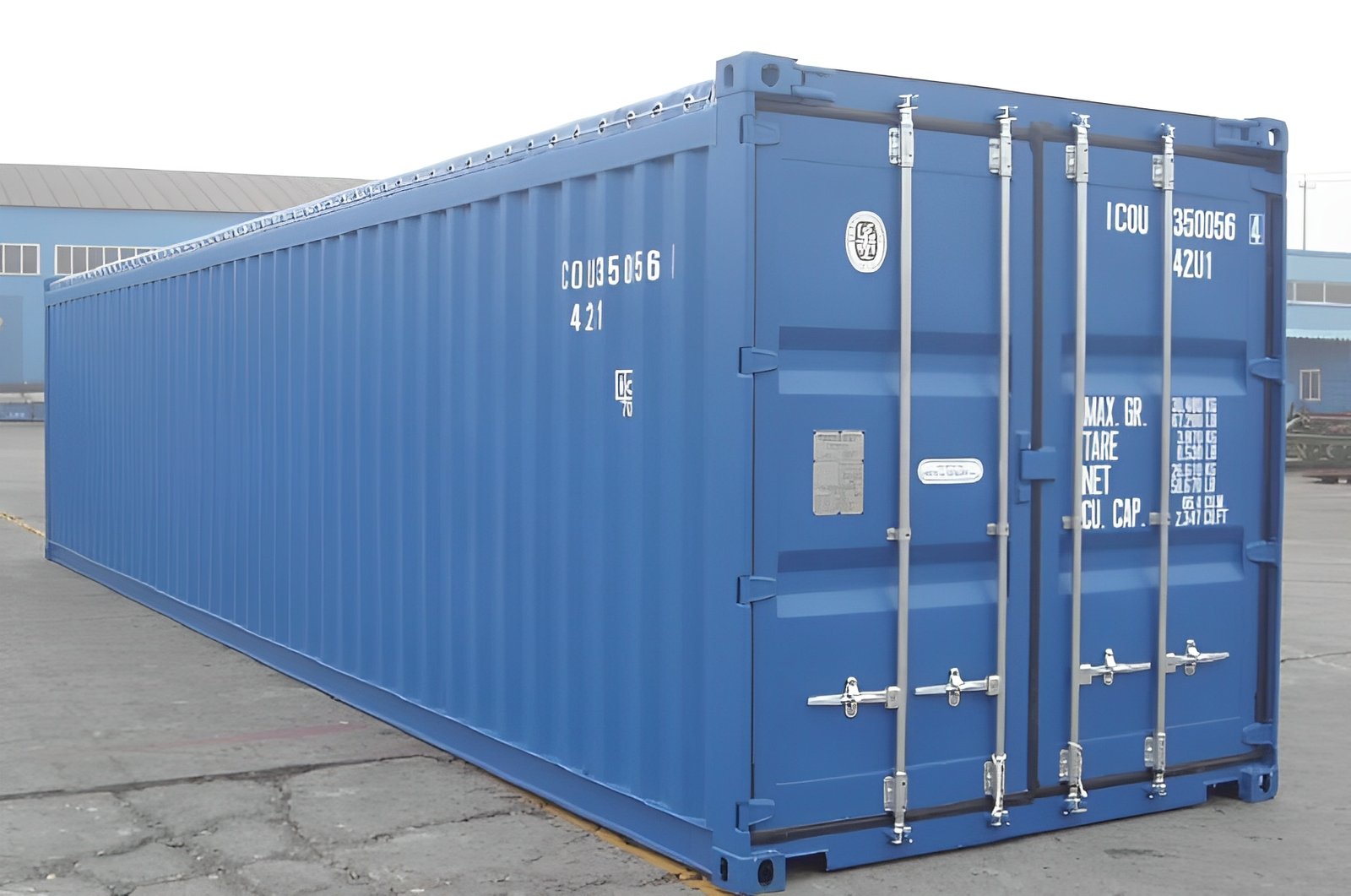 40ft x 8ft New Open Top Shipping Container for Sale