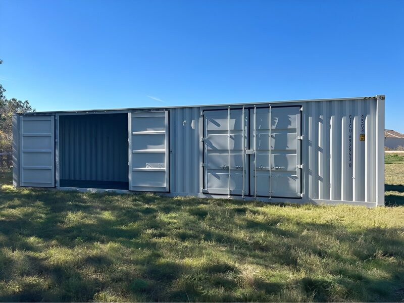 New 40ft High Cube Storage Container with 2 Side Doors - Image 3