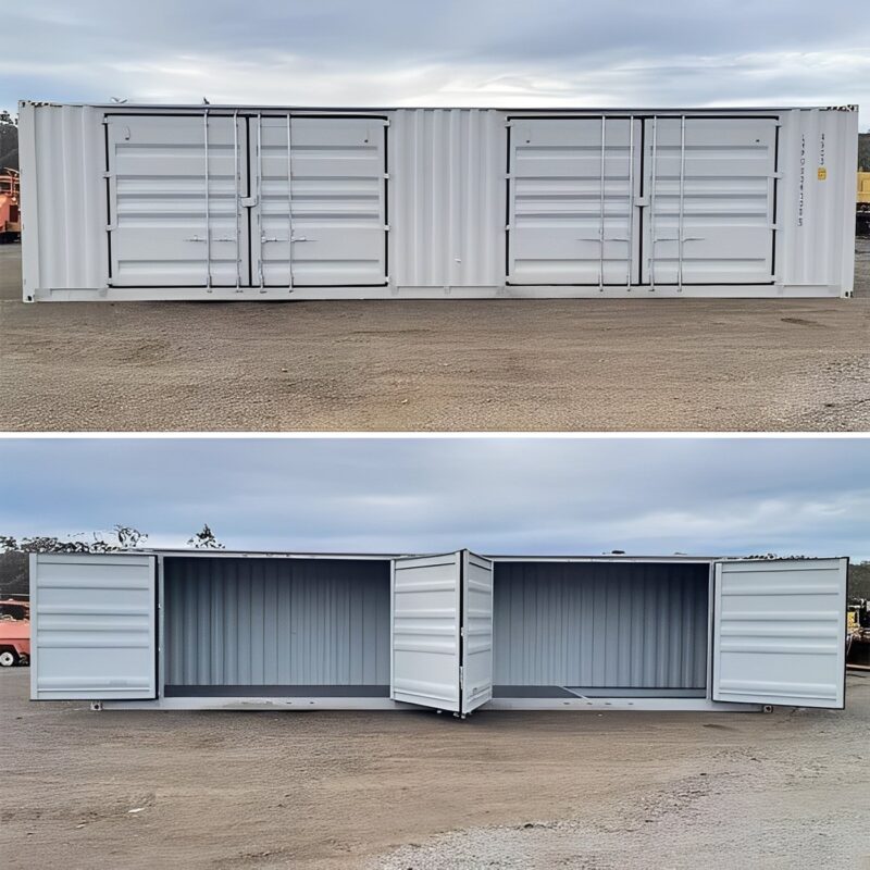 New 40ft High Cube Storage Container with 2 Side Doors - Image 8