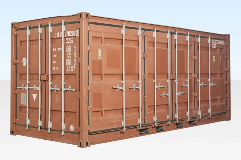 Used 20ft Open Side Shipping Container – Full Side Access - Image 2