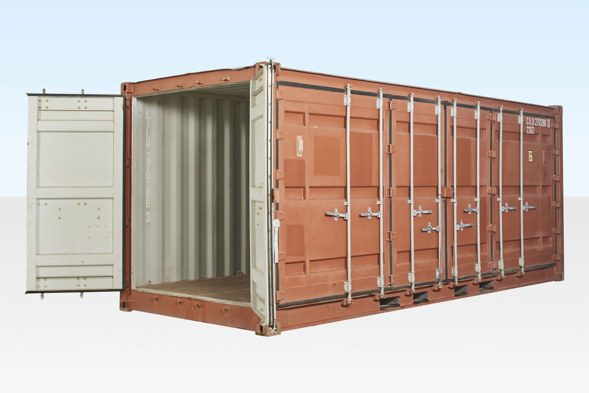 Used 20ft Open Side Shipping Container – Full Side Access
